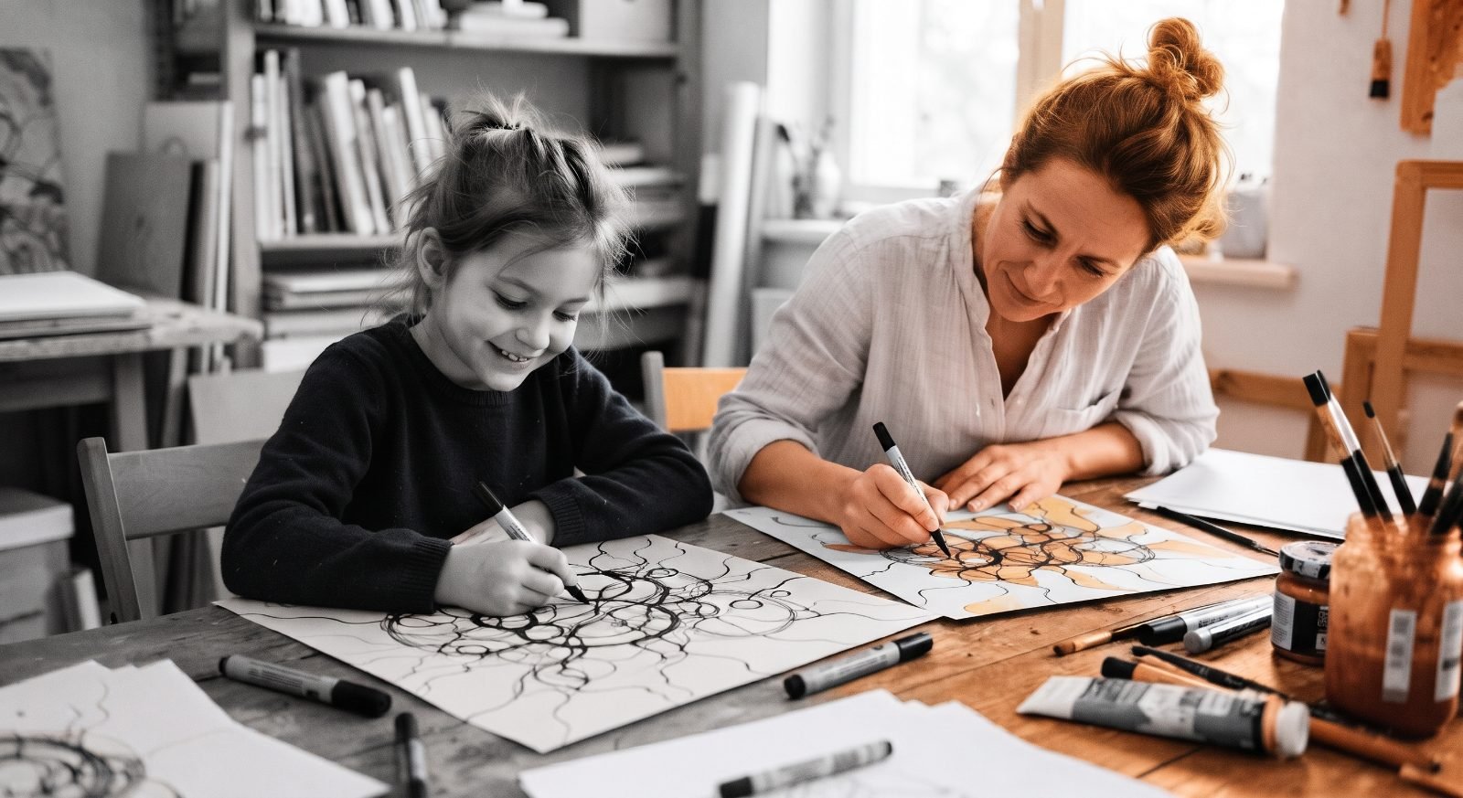 Taller grabado Neurografía y niño interior